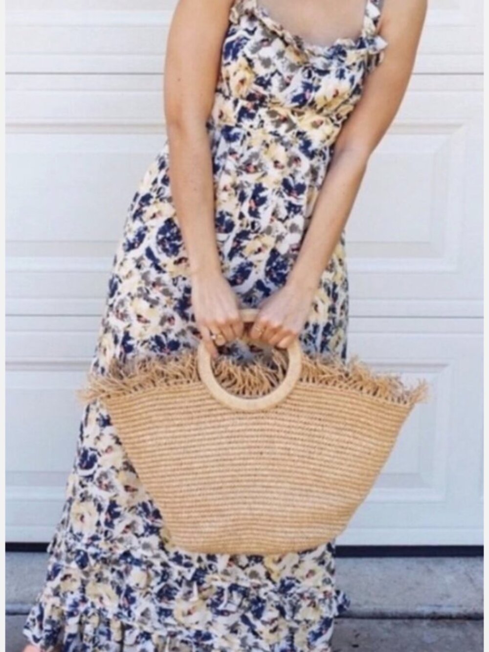 Silk Hydrangea Petals Maxi Dress by Moulinette Soeurs